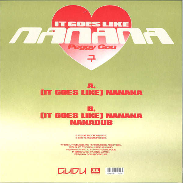 Peggy Gou - It goes like nanana (12" Maxi Single)