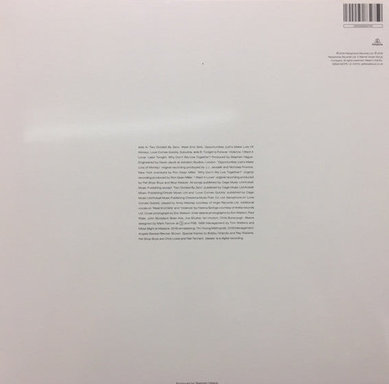 Pet Shop Boys - Please (LP)