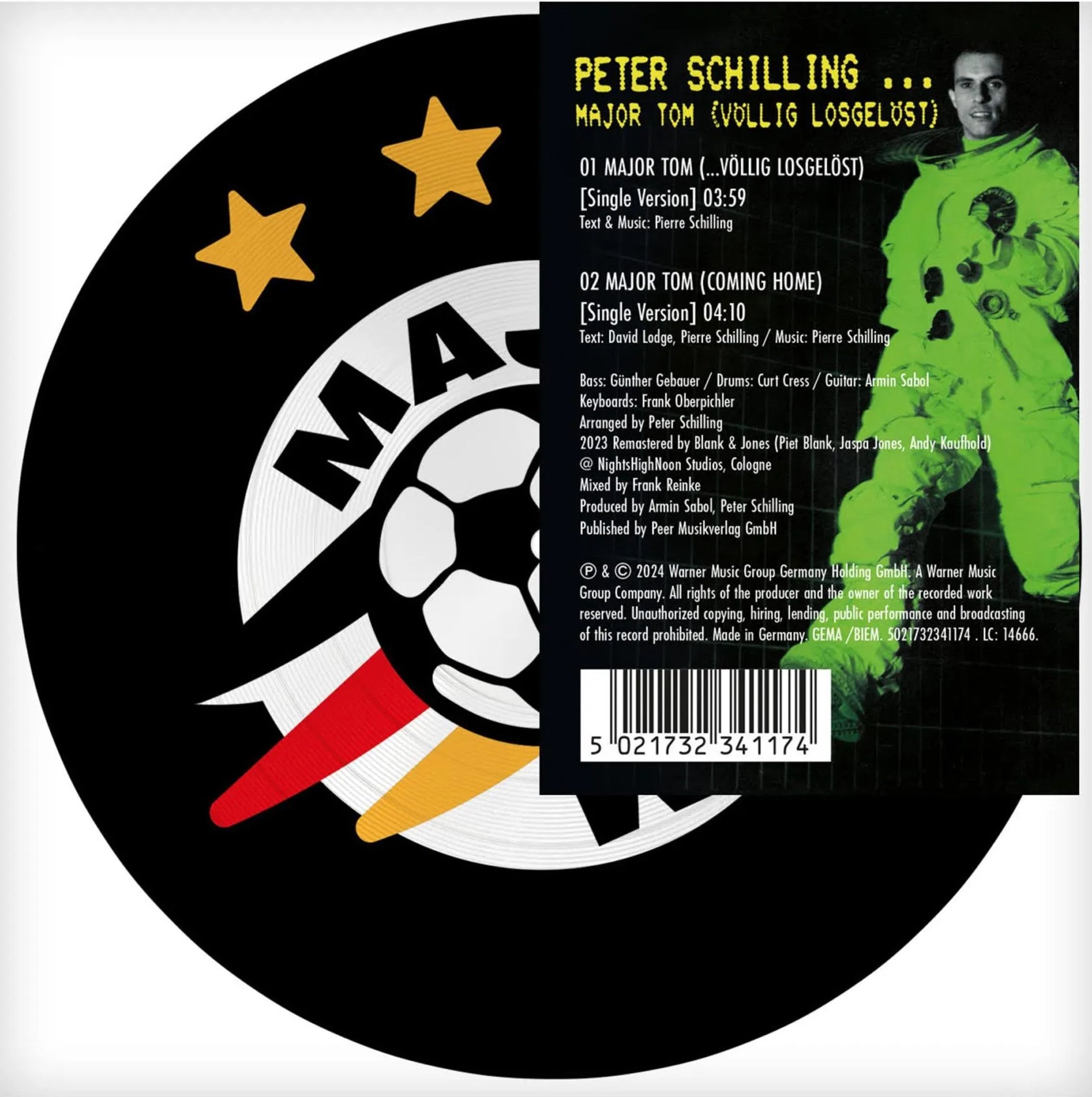 Peter Schilling - Major Tom (völlig losgelöst) (Limited edition, picture disc)