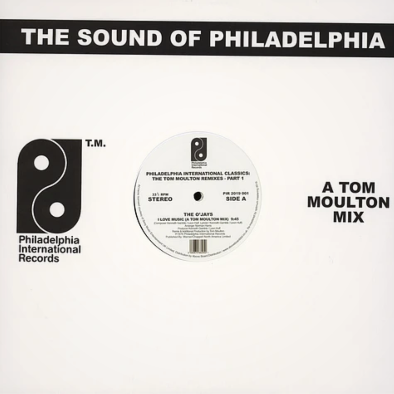 Philadelphia International Classics: The Tom Moulton remixes - Part 1 (12" Maxi Single)