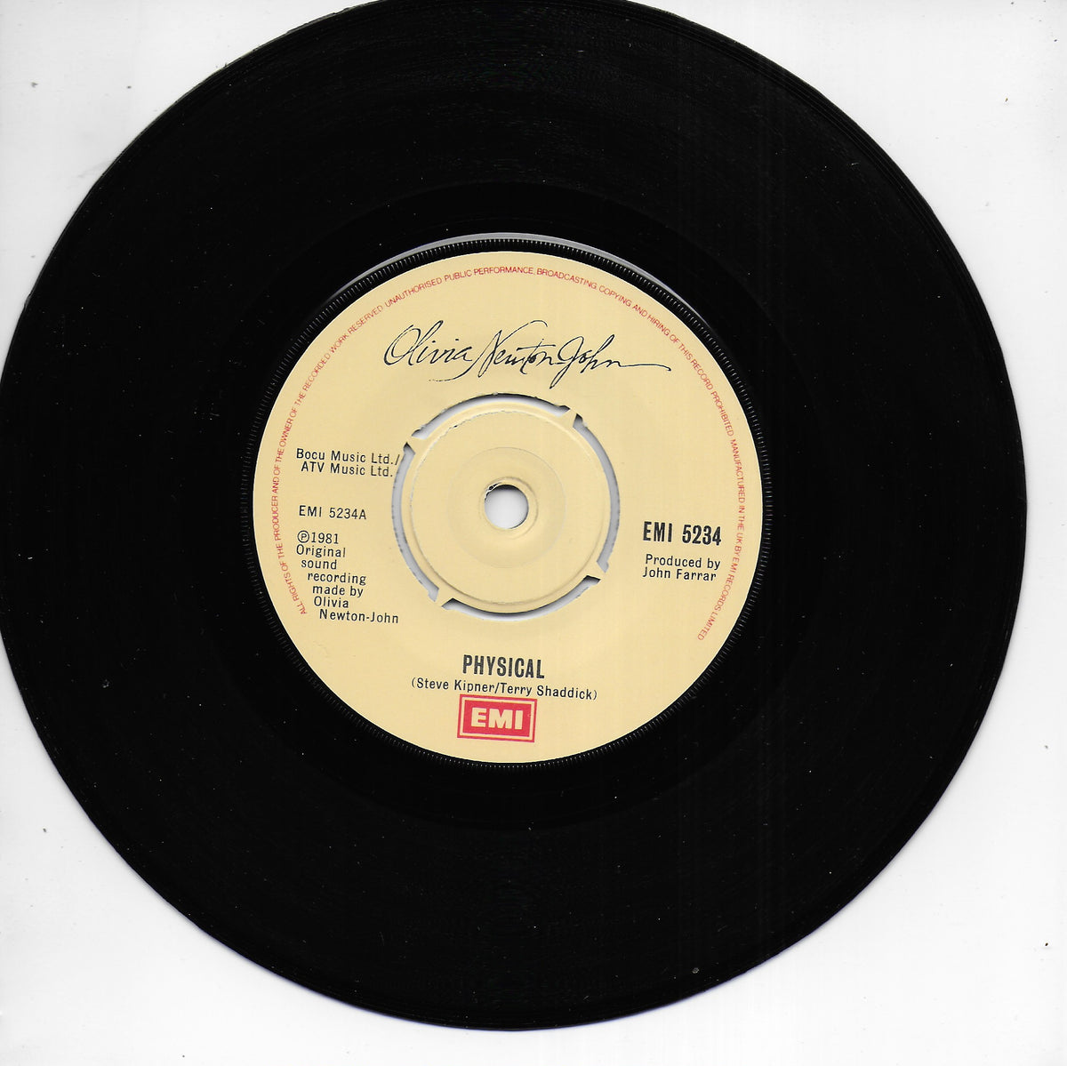 Olivia Newton-John - Physical (Engelse uitgave)