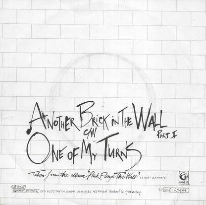 Pink Floyd - Another brick in the wall (part II) (Duitse uitgave)