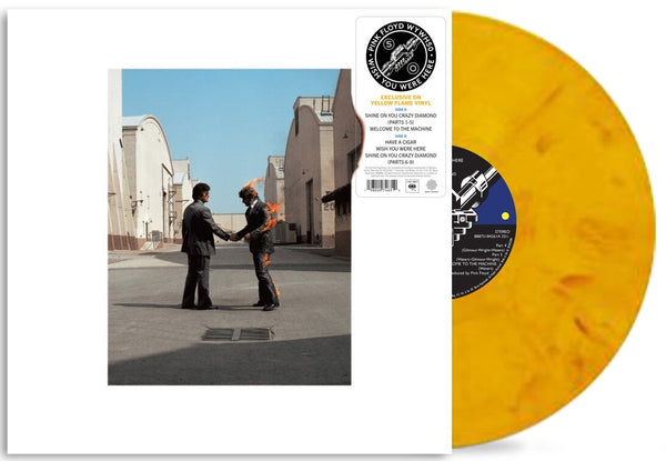 Pink Floyd - Wish You Were Here (50th Anniversary, yellow flame vinyl) (LP)