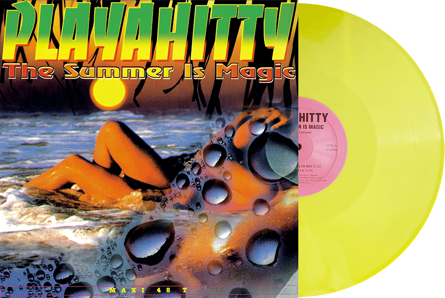 Playahitty - The summer is magic (Yellow vinyl) (12" Maxi Single)