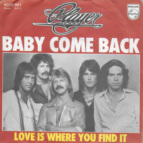 Player - Baby come back (Duitse uitgave)