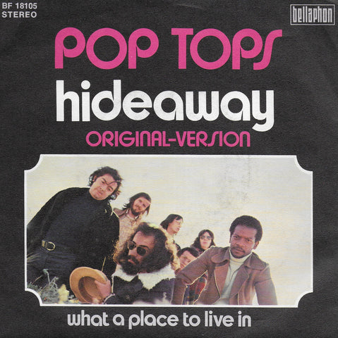 Pop Tops - Hideaway (Duitse uitgave)