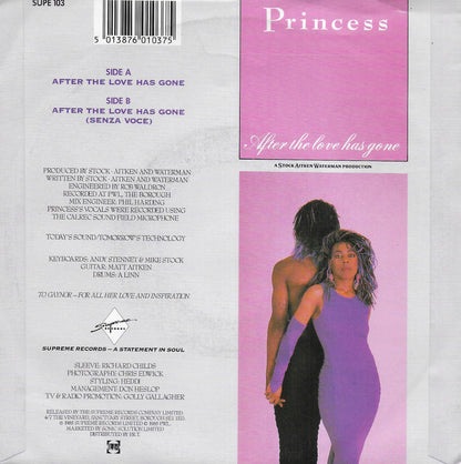 Princess - After the love has gone (Engelse uitgave)