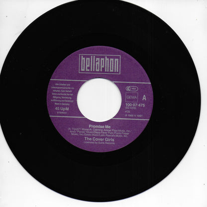 The Cover Girls - Promise me (Duitse uitgave)