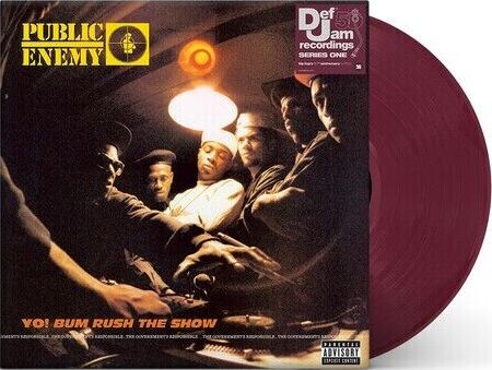 Public Enemy - Yo! Bum Rush The Show (Limited edition, dark red vinyl) (LP)