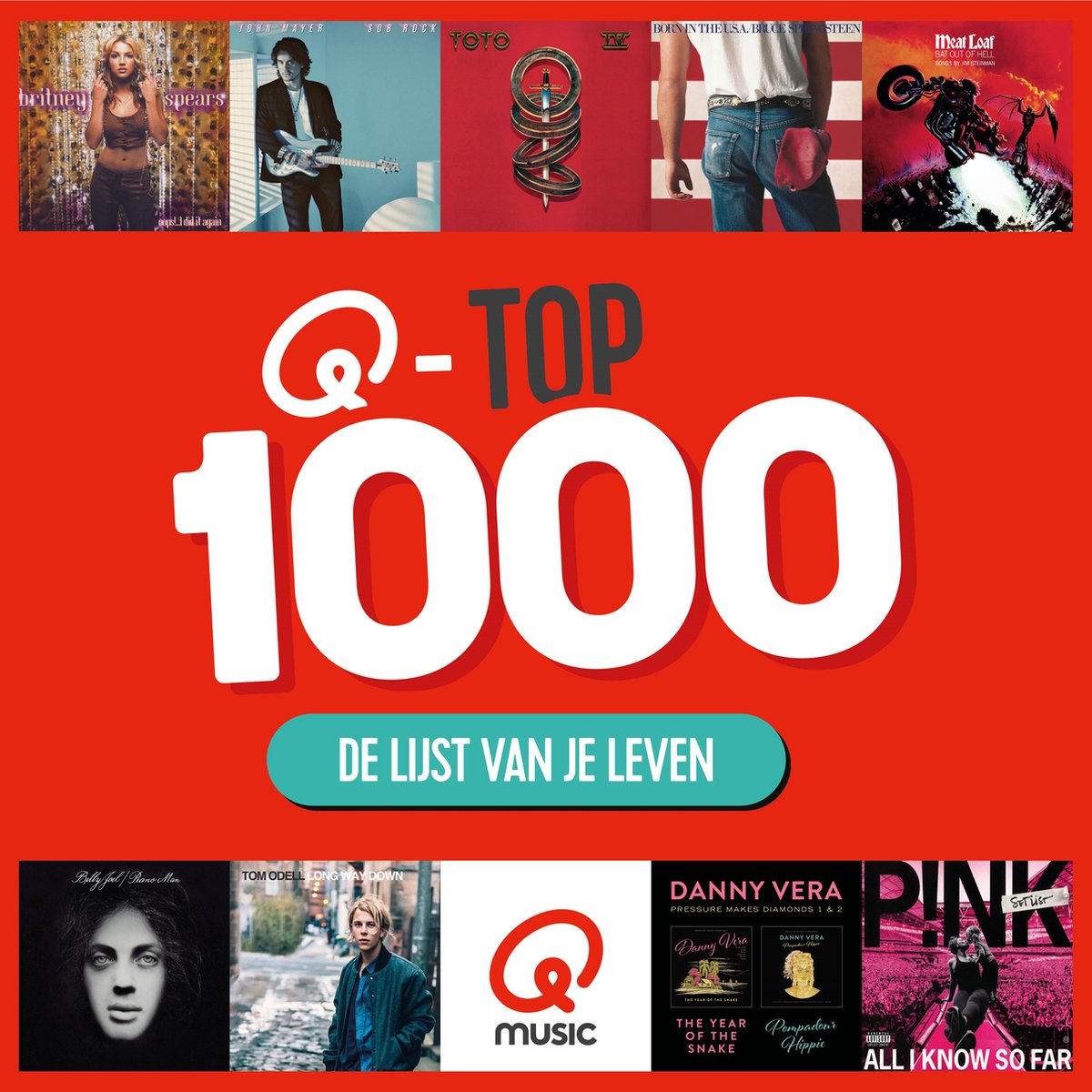 Various - Qmusic Top 1000 (LP)