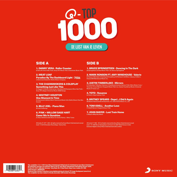 Various - Qmusic Top 1000 (LP)