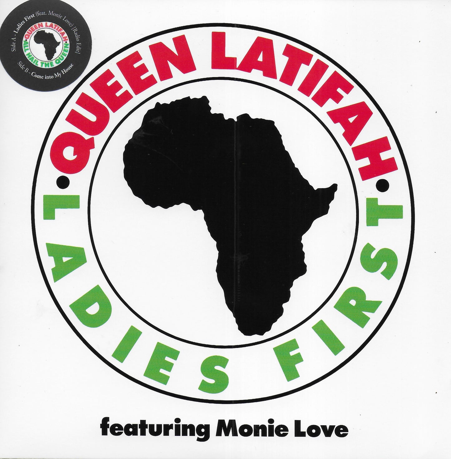 Queen Latifah feat. Monie Love - Ladies first (Limited edition, red vinyl)