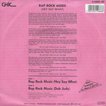 Qwai - Rap rock music (Hey say what) (Duitse uitgave)