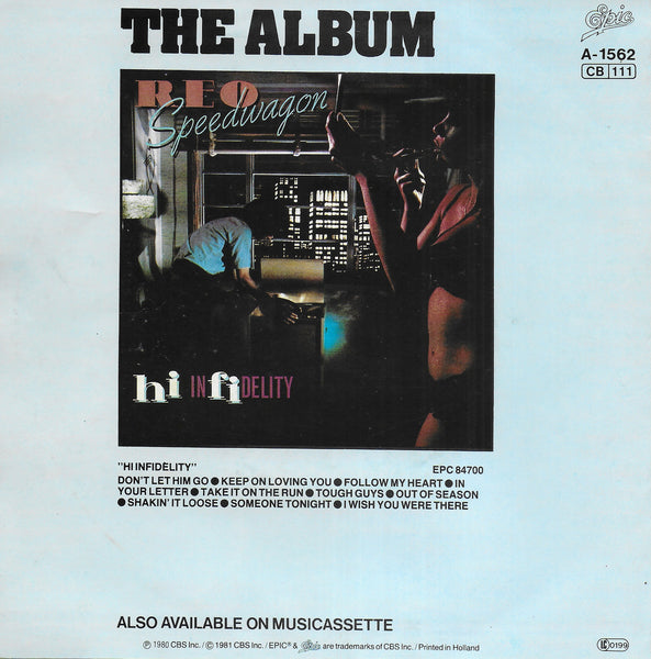 REO Speedwagon - In your letter