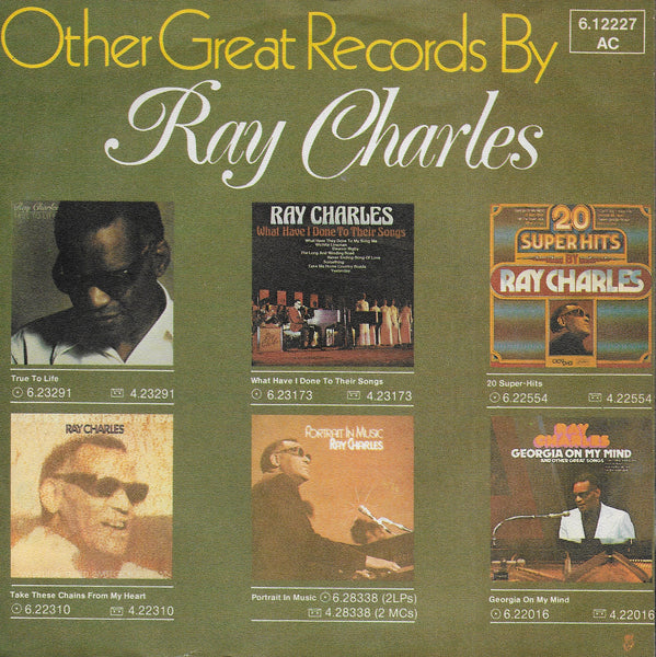 Ray Charles - I can see clearly now / Let it be (Duitse uitgave)