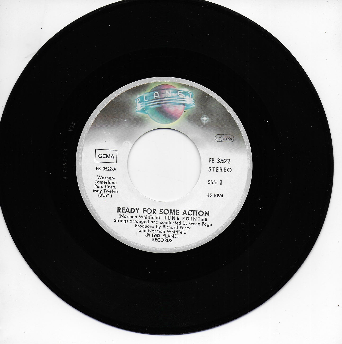 June Pointer - Ready for some action (Duitse uitgave)