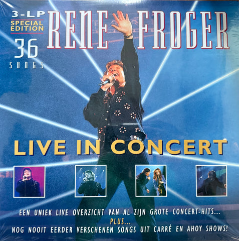 Rene Froger - Live In Concert (3LP)