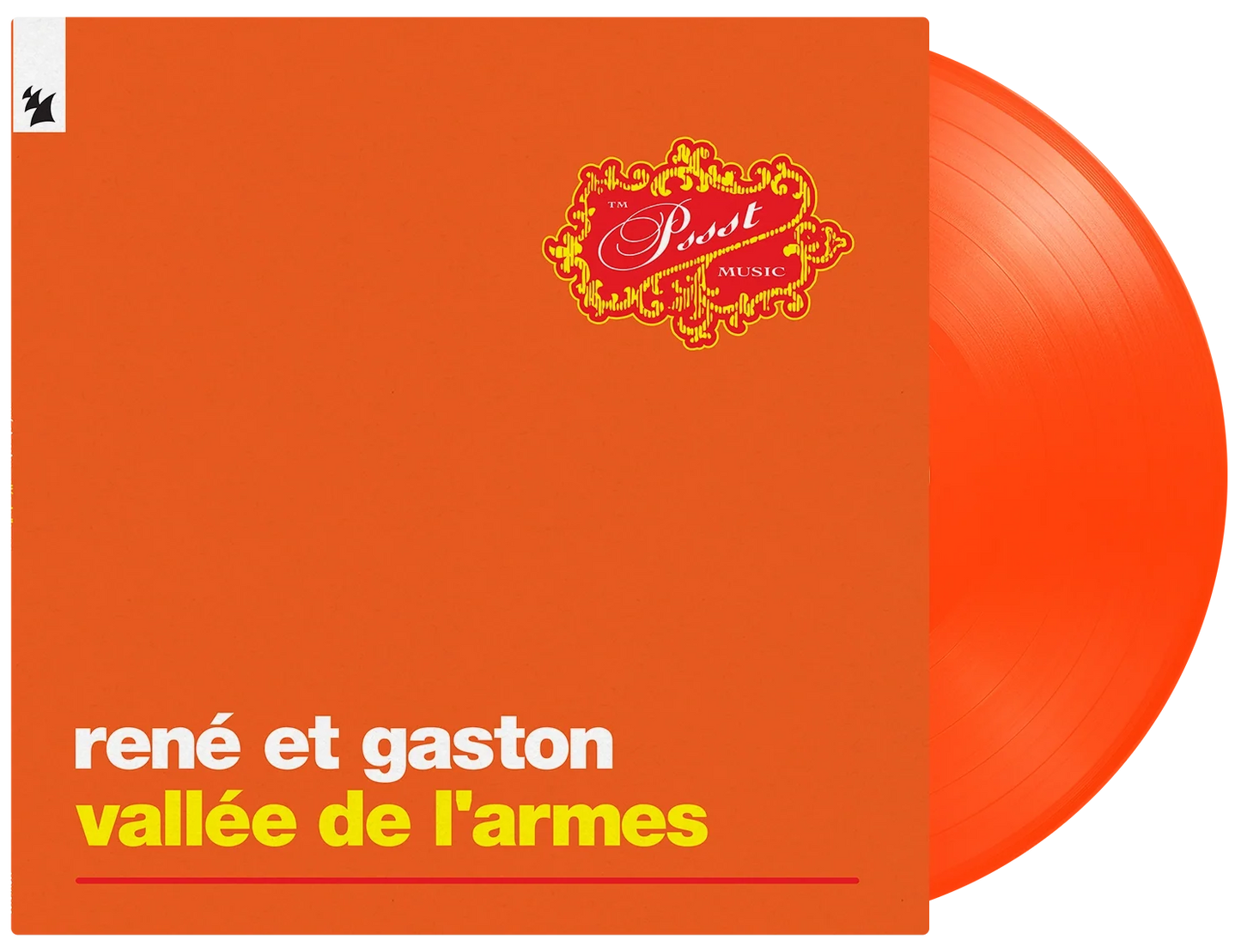 René et Gaston - Vallée de l'armes (Limited orange vinyl) (12" Maxi Single)