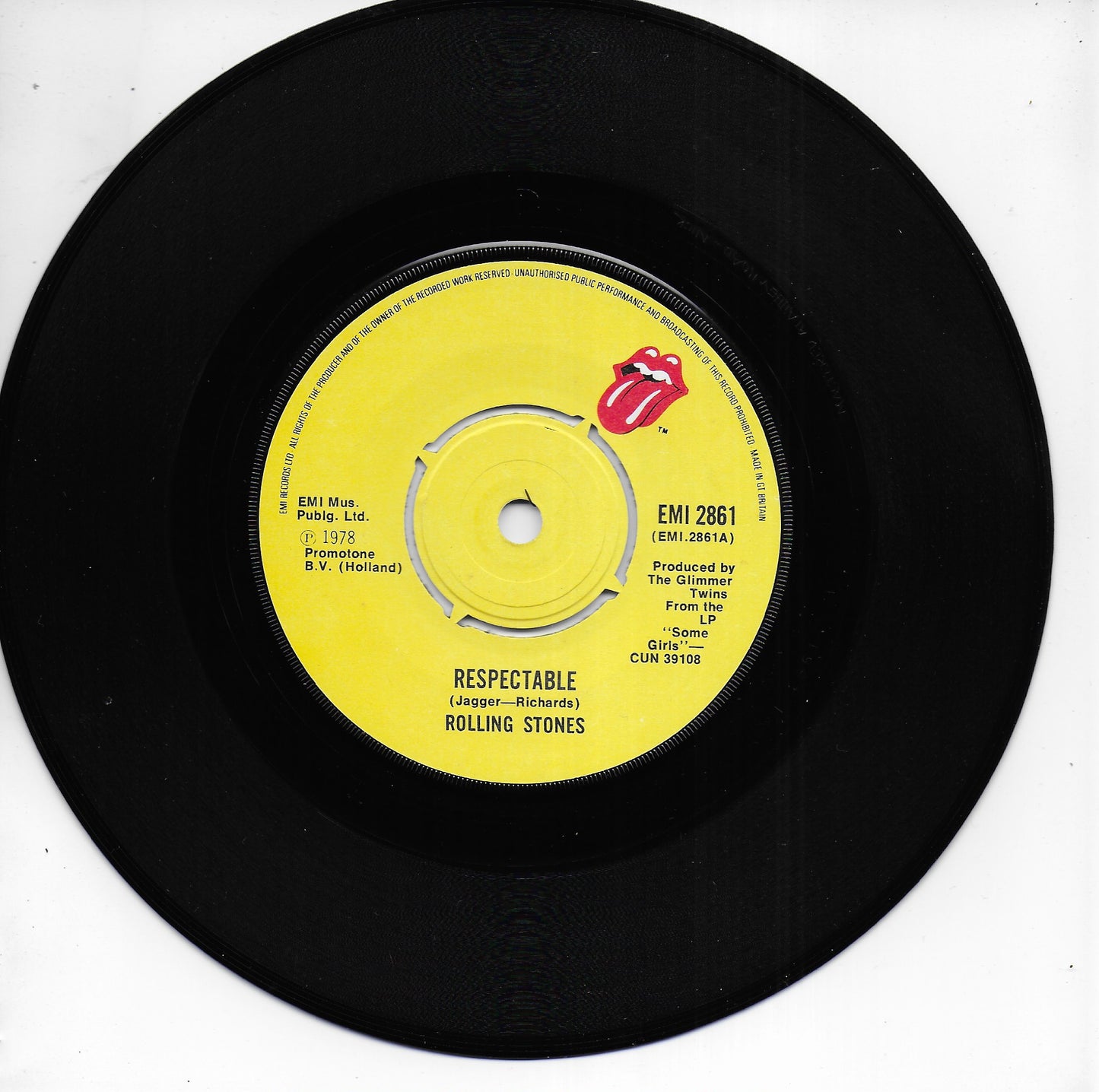 Rolling Stones - Respectable (Engelse uitgave)