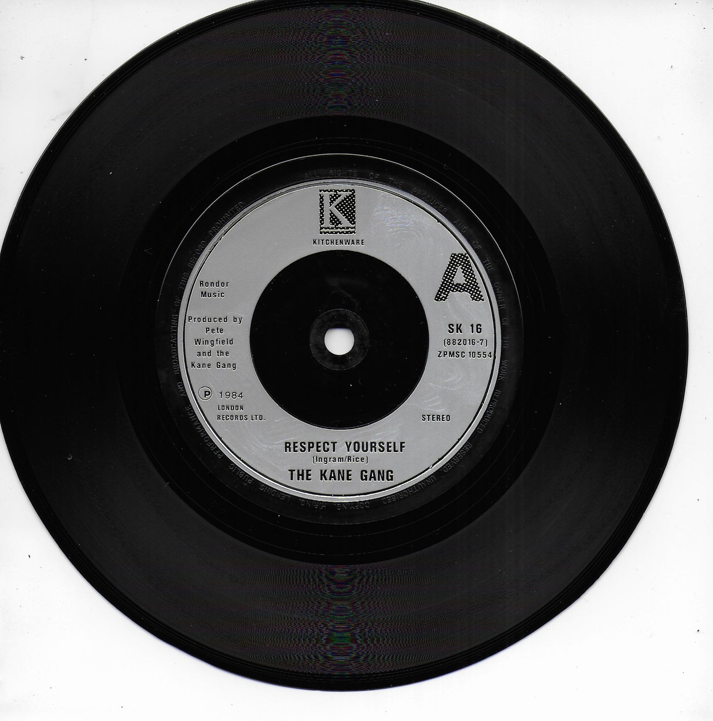 The Kane Gang - Respect yourself (Engelse uitgave)