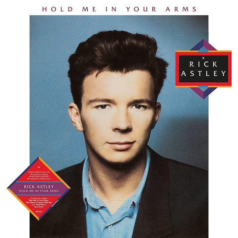 Rick Astley - Hold Me In Your Arms (Limited edition, blue vinyl) (LP)