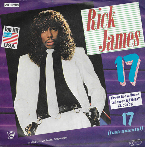 Rick James - 17 (Duitse uitgave)