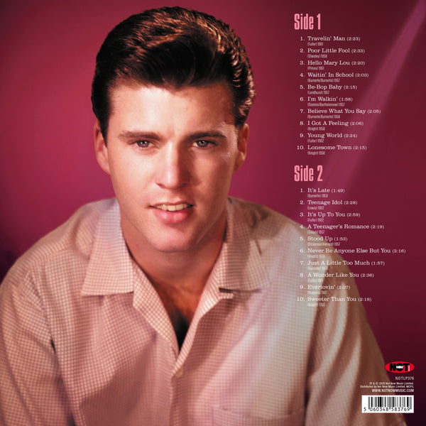 Ricky Nelson - Greatest Hits (Yellow vinyl) (LP)