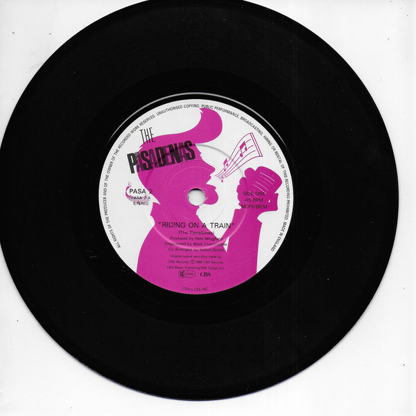 The Pasadenas - Riding on a train (Engelse uitgave)