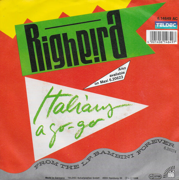 Righeira - Italians a go-go (Duitse uitgave)