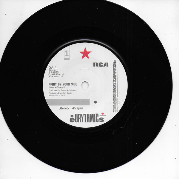 Eurythmics - Right by your side (Engelse uitgave)