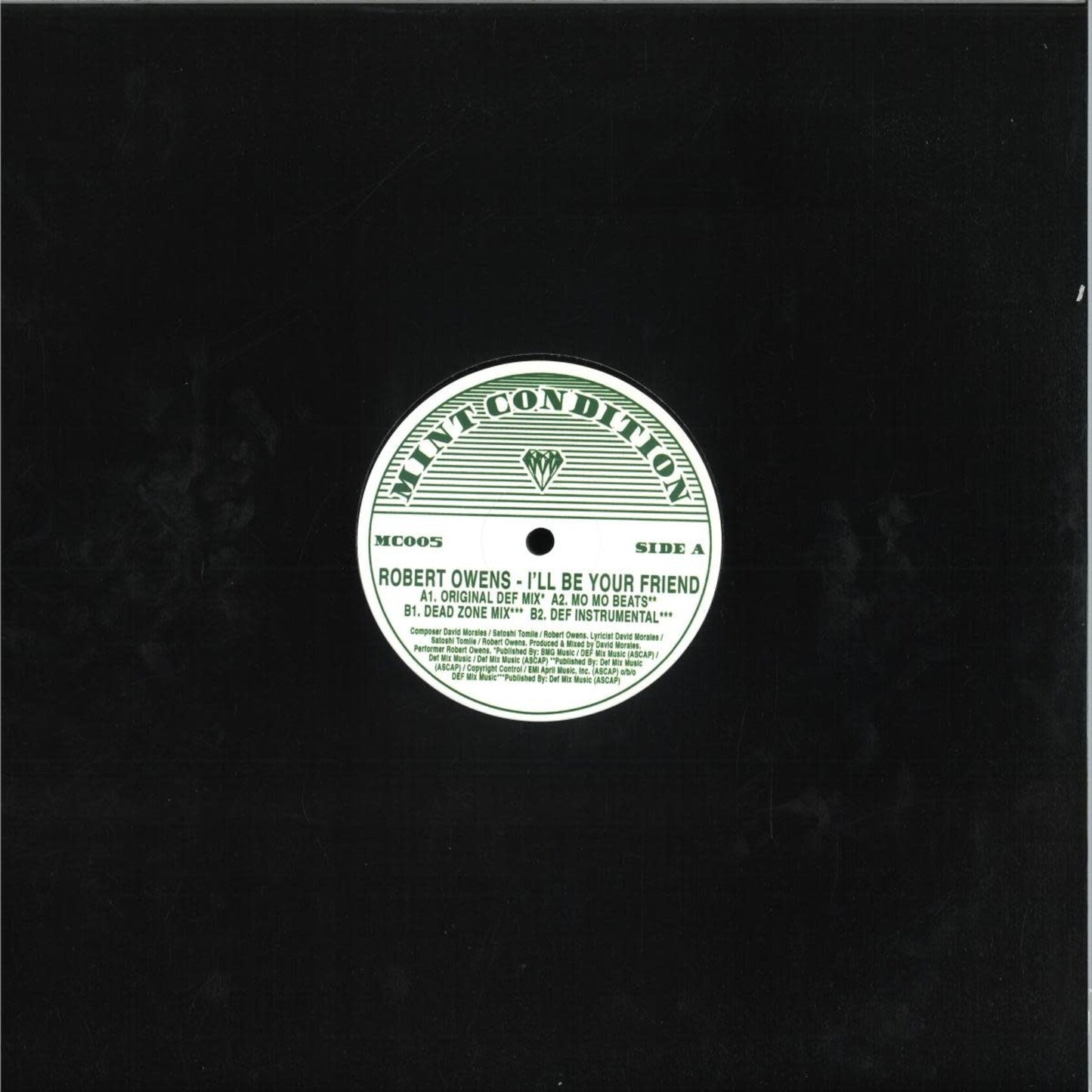 Robert Owens - I'll be your friend (12" Maxi Single)