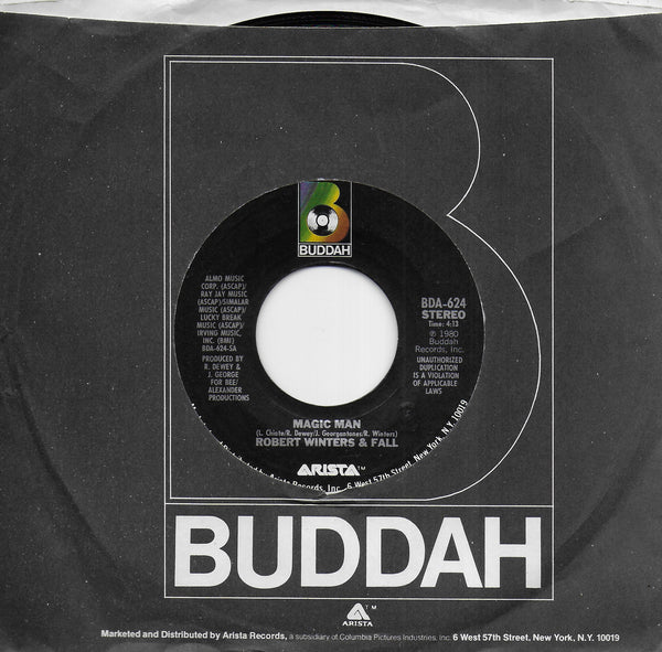Robert Winters & Fall - Magic man (Amerikaanse uitgave)
