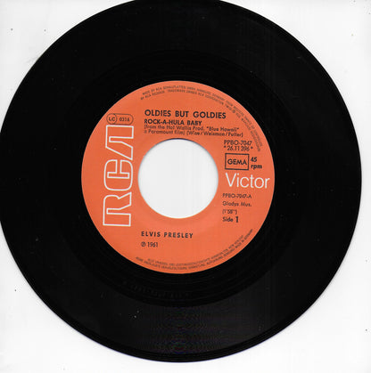 Elvis Presley - Rock-a-hula baby / Shake, rattle and roll (Duitse uitgave)