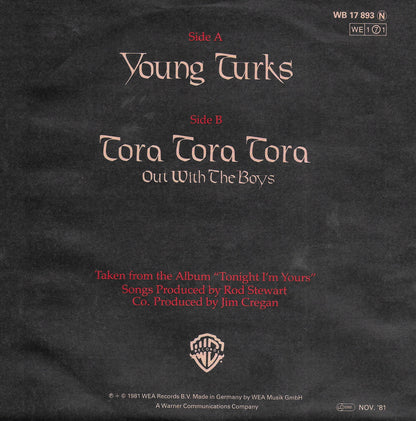Rod Stewart - Young turks (Duitse uitgave)