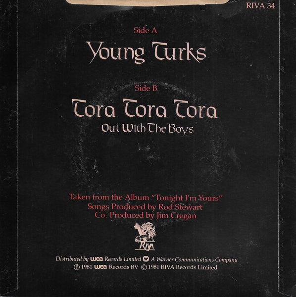 Rod Stewart - Young turks (Engelse uitgave)
