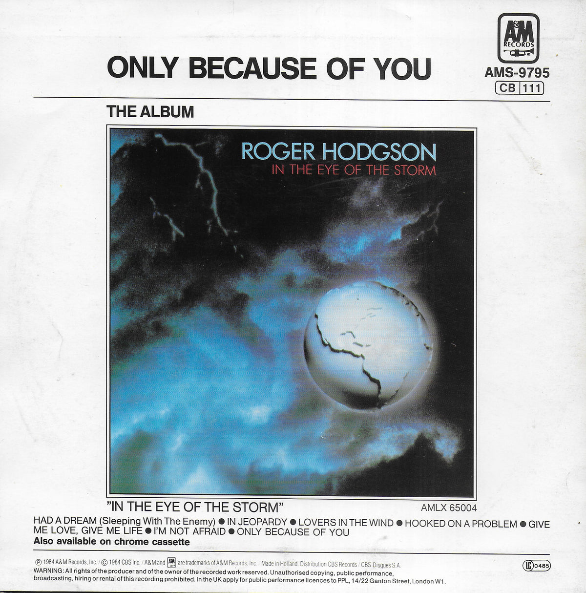 Roger Hodgson - Had a dream