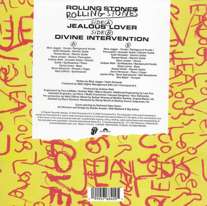 Rolling Stones - Jealous lover (Limited hot pink vinyl)
