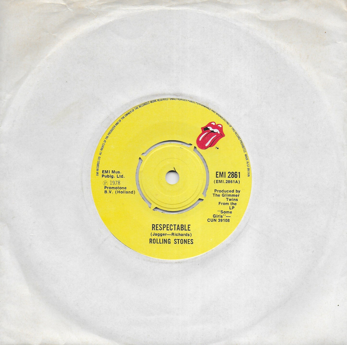 Rolling Stones - Respectable (Engelse uitgave)