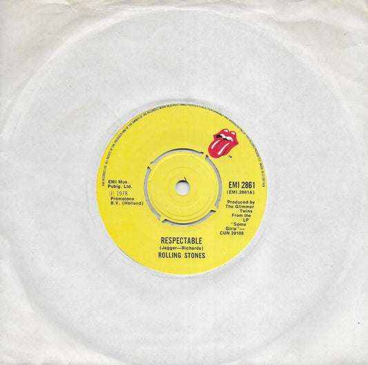 Rolling Stones - Respectable (Engelse uitgave)