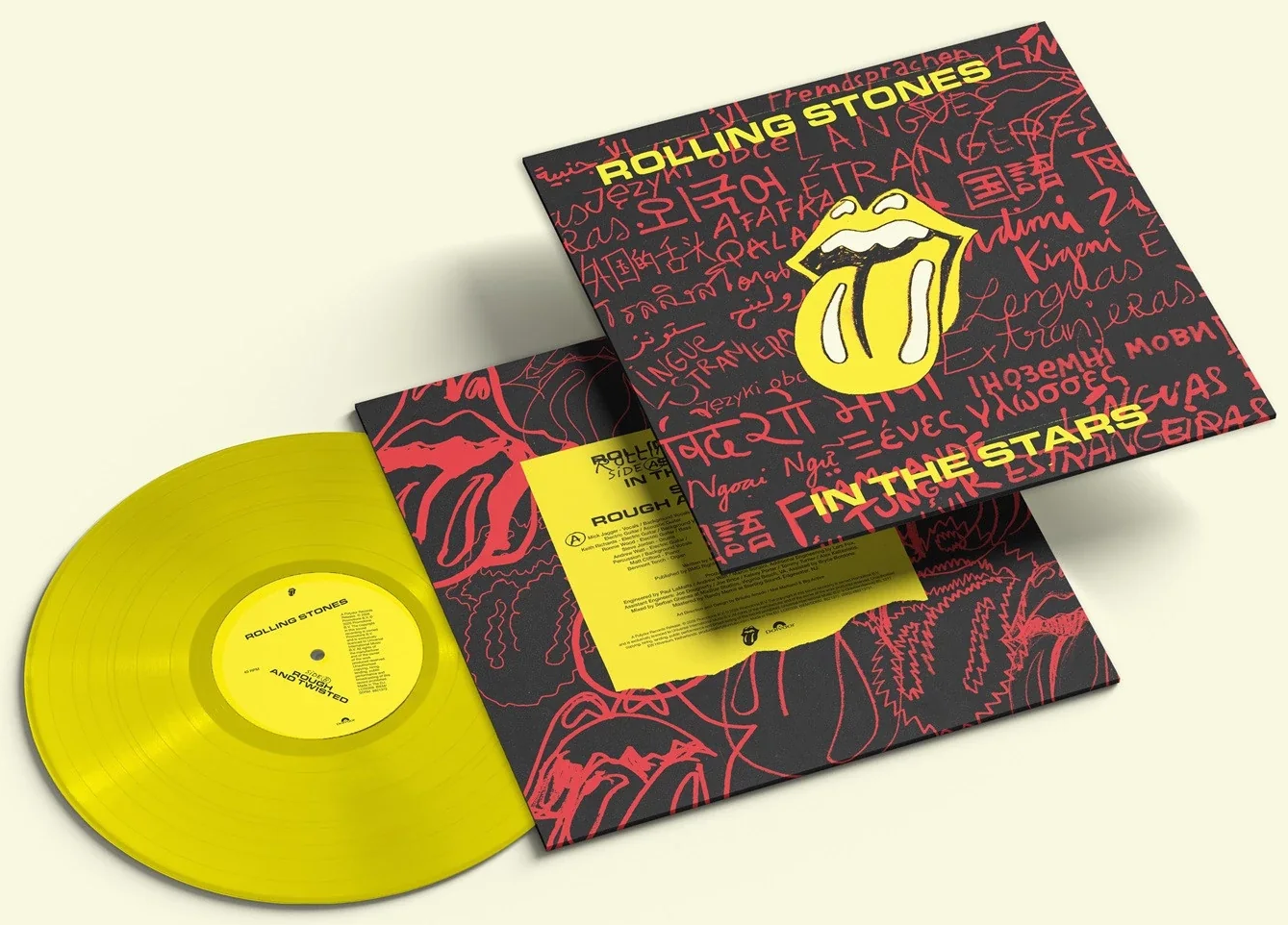 Rolling Stones - In the stars (10" yellow vinyl)