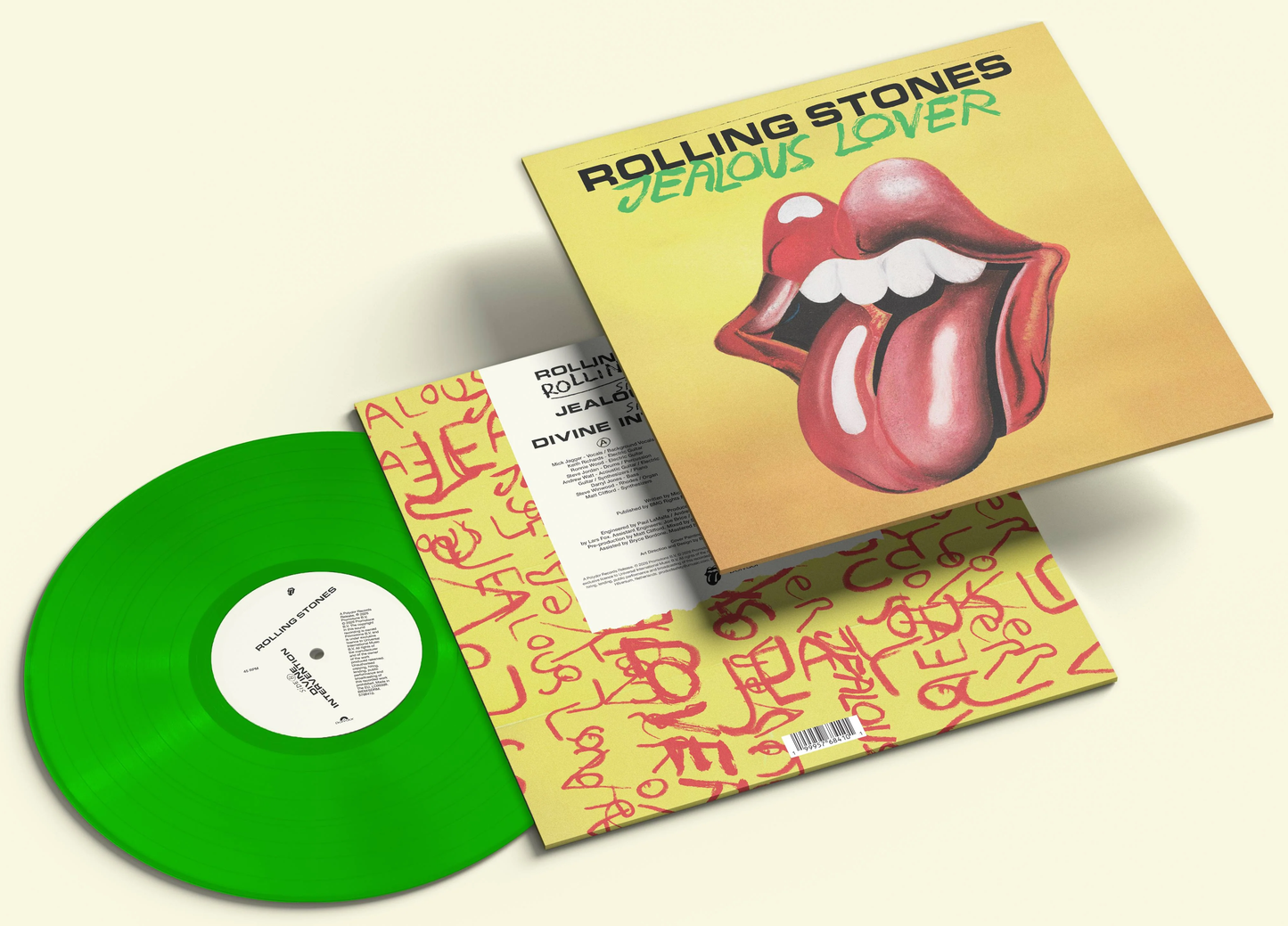 Rolling Stones - Jealous lover (Limited green signal 10" vinyl)