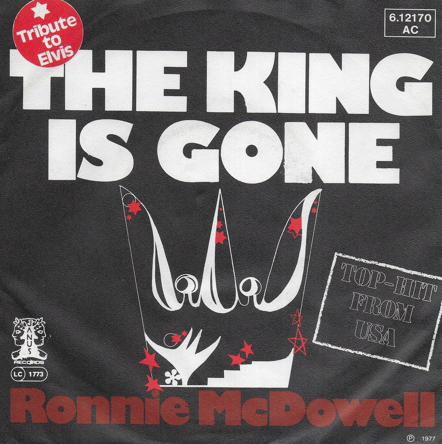 Ronnie McDowell - The King is gone (Duitse uitgave)