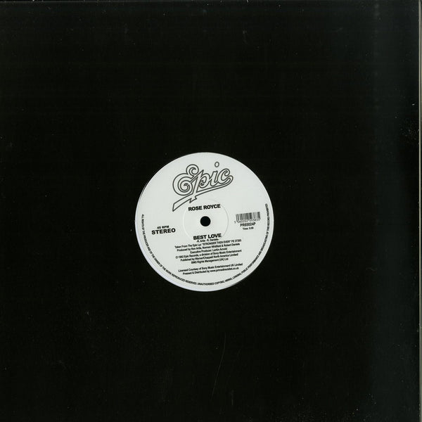 Rose Royce - Best love (12" Maxi Single)
