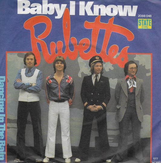 Rubettes - Baby i know (Duitse uitgave)