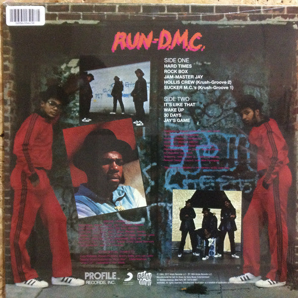 Run DMC - Run DMC (Limited edition, red vinyl) (LP)