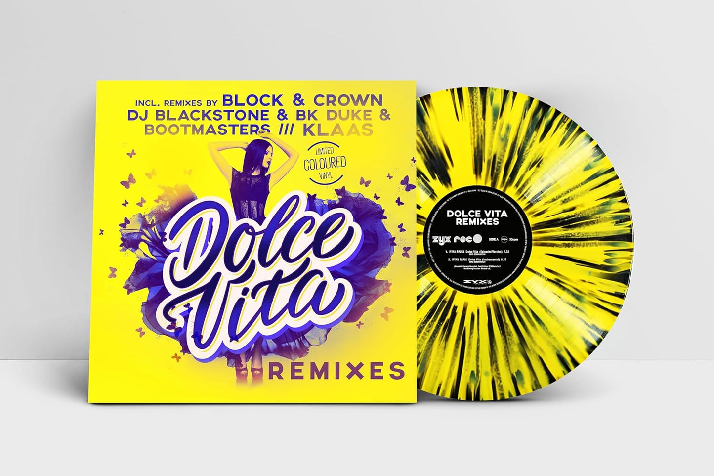 Ryan Paris - Dolce vita | Remixes (Limited coloured vinyl) (12" Maxi Single)