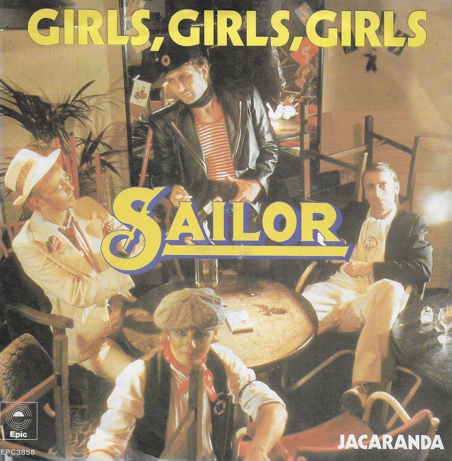Sailor - Girls, girls, girls (Duitse uitgave)