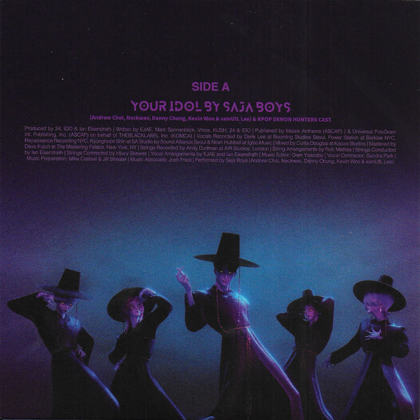 Saja Boys - Your idol (Blue vinyl)