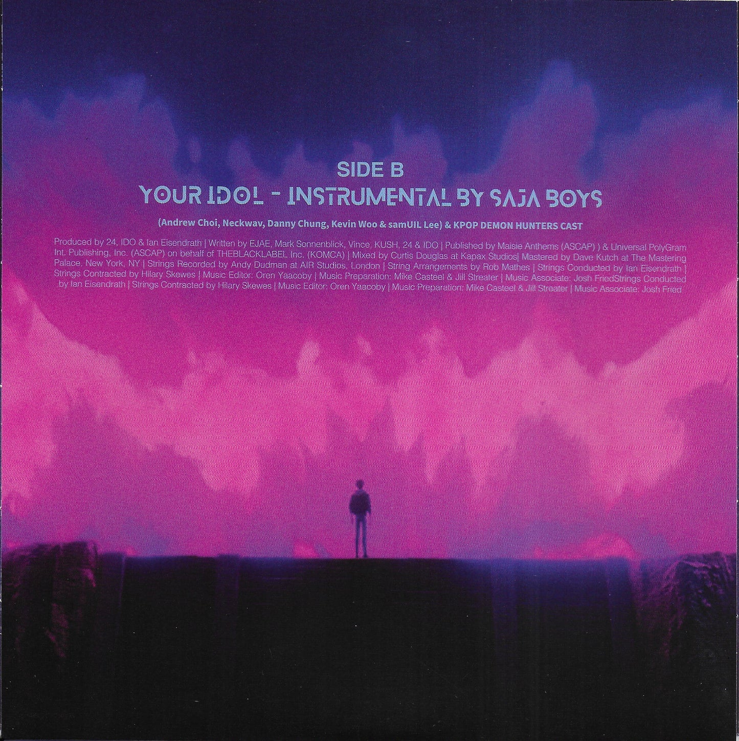 Saja Boys - Your idol (Blue vinyl)