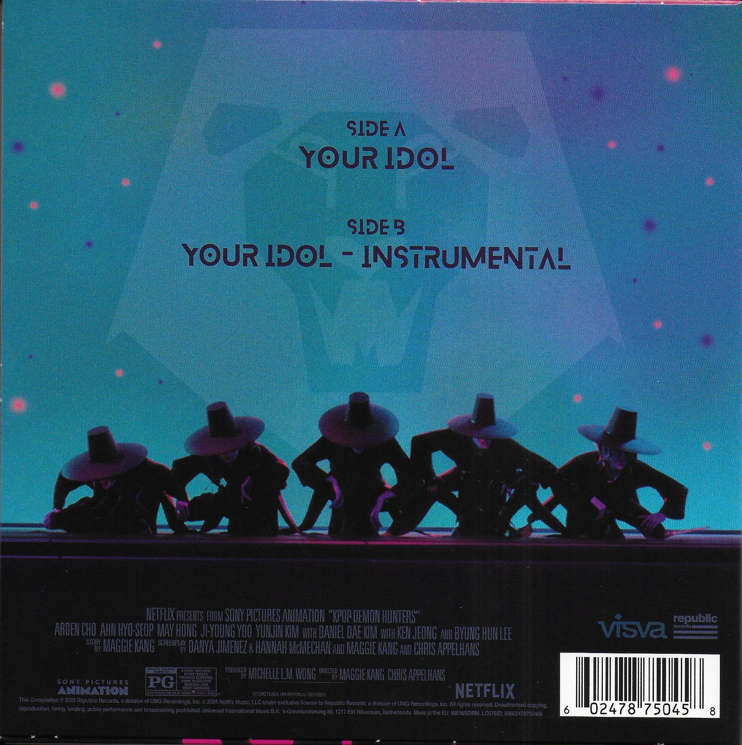Saja Boys - Your idol (Blue vinyl)